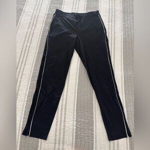 Athleta Track Pants with White Stripes Women’s 8T, 29” inseam